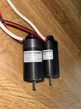1000015803 1000058c3 2642w024cr Lot Of 2 Faulhaber Micromotors 2642do165