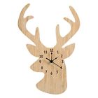 102388  Trend Lab Bamboo Wall Clock Tan Stag Head 846216055881