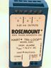 333u Rosemount Hart Model High Alarm Nos