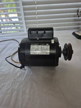 312p417 A.o. Smith Hp 115/230 V Ac Motor 1725/1425 Rpm Reversible S.f. 1.25