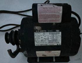 327p525 A.o. Smith 1/2hp Induction Ac Motor 115/230v 1425/1725rpm 1ph