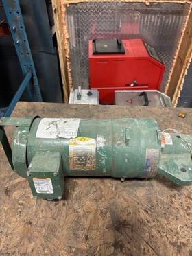 33r945-0086g1 Abb 35e4963r535g1 Baldor Reliance Motor 3/4 Hp 230/460v 1725 Rpm With Pump Used