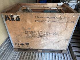 M3bp200mla4 Abb Nw12-h1 40 Hp Electric Motor 30 Kw New In Factory Crate