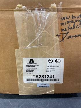 Ta281241 Acme Transformer Va-1000 Used