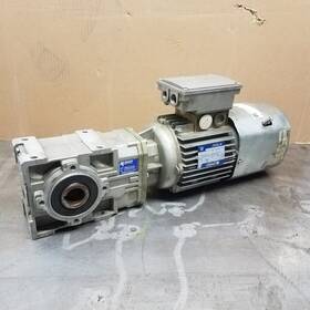6601t0031 Albany M2sb4fd 1.1kw 1720 Rpm Motor With Gearbox #6601t0031 - Used