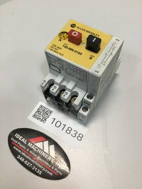 140-mn-0160 Allen Bradley Manual Motor Starter Ser B Used #101838