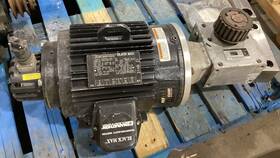 182thtl7726bd Allen-bradley Marathon Black Max Jva Motor /cone Drive Gear #154jm