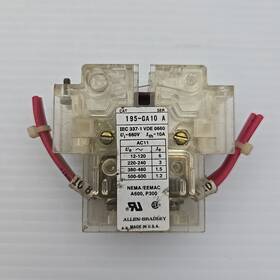 195-ga10 Allen-bradley Auxiliary Switch