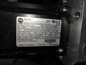 Mpm-b1152f-sj72aa Allen-bradley Servo Motor Mpmb1152fsj72aa Inverter 3ph 5200rpm