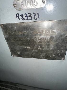 586us Allis-chalmers 400 Hp 1180 Rpm Frame Odp Rebuilt 2300 Volts
