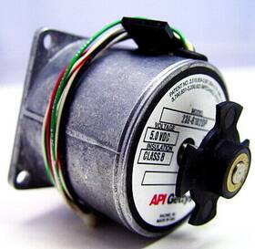 23e-6102dp Api Gettys Dc Motor 5.0v 1.0amp Class B Isulation