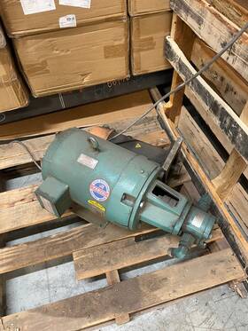 01018st3qie215t-w22 Baldor 10 Hp Motor 1725 With Hydraulic Pump