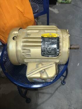 Em3581t Baldor 0519m Baldor-reliance Ac Motor 1hp 1760 Rpm 3-ph 143t Tefc F2