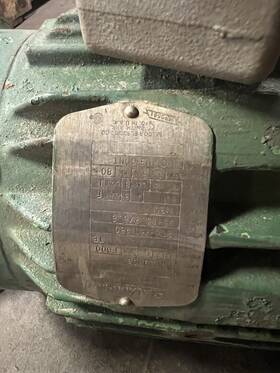 06h59w06 Baldor 5hp 182tc 1725