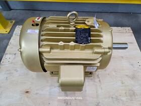 1209844306-10 Baldor Electric Motor 15 Hp 3 Phase 460v 3520 Rpm 254t