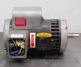 1274661009 Baldor Air Compressor Electric Motor 5hp 230v 21a 3450 Rpm 56hz Frame