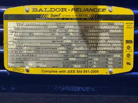 12h924y44501 Baldor 25hp 1200rpm 324t Tefc 460v