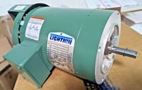 1725 Baldor 2592 New 1/3 Hp 3 Phase Motor / 208-230/460 Volt Rpm 5/8 Inch Dia Shaft