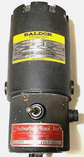 30-apb-0 Baldor Mg-5-md Electric Motor 90 Vdc .8 Amp 1/15 Hp 1725 Rpm 151.00