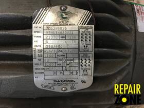 3203-6050 Baldor Motor Liquidation With Lakeshore Indicator And Encoder