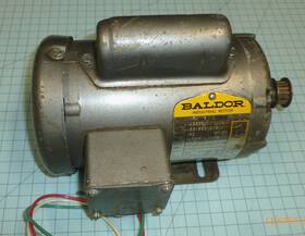 33-850-918 Baldor L3355 Ac Motor 1/6hp 1725 Rpm 115/230v 1ph 42 Frame Tefc Single Phase