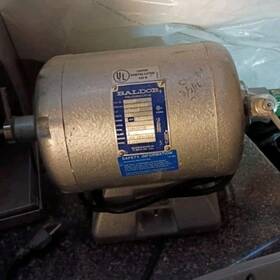 330cot Baldor Polishing Lathe Ac Motor 115/230v Single Phase Base-mounted