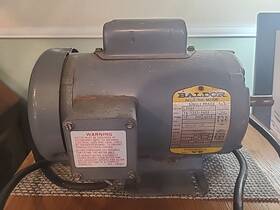 34-1257-5422 Baldor Industrial Electric Motor 1/2 Hp Single Phase