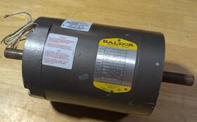 34-5741-5695 Baldor Untested Not Seized 1/6hp Industrial Motor 120v 2.6a 3450rpm 56oz Frame