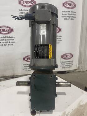 Sp.bmq1262-1 Baldor 34-6208-3946 0.75 Hp Dc Motor With Flexaline Gear Reducer