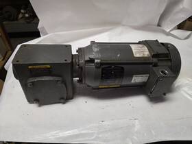 34-7008z664g1 Baldor Used 3/4 Hp. Iec. Dc Electric Motor D80c Fr. 90 V. With 40 1 Gear Reducer