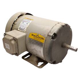 34a51-895 Baldor M3454 Ac Motor 1/4hp 3 230/460vac 1725rpm 1/2in Shaft