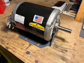 34k019r030g1 Baldor 0.5 Hp 3 Phase Open Enclosure Fan Motor