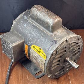 34m10w206 Baldor 120/240 Single Phase Reversible Motor 1/2 Inch Shaft
