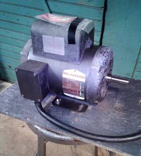 35j462x295 Baldor Electric Motor Used 1.5 Hp 1 Ph 56 Fr 115/230 Volt 3450 Rpm