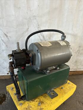 35k838-186 Baldor Motor 3.2 Hp 3 Ph 3450 Rpm With Hydraulic Pump K-3