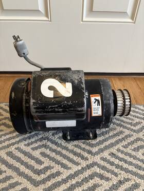 35m253s144g1 Baldor Clarke American Sanders 1.5hp Electric Motor 115v 1725rpm