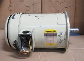 36f693-1867 Baldor Motor 3 Hp 3ph 200v 1725rpm 182tc Frame - Used