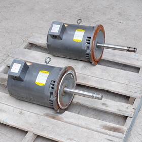 37e713-80 Baldor Lot Of 2 3hp Motors 230/460v 60hz 3phase 1140rpm 215 Frame As-is