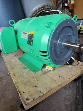 42e121w735g1 Baldor 42121w735g1 Industrial Motor Model 60hp 208-230/460v 1770 Amps