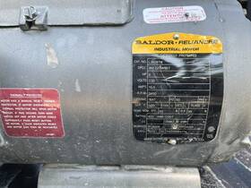 81026 Baldor 5hp 220vac Baltor Reliance Electric Motor