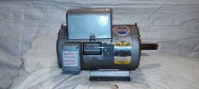 208-230.amps.25-23 Baldor Amps.25-23 Reliance Industrial Motor 5 Hp 1725rpm Volts