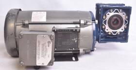 Wga-50m-060-h1 Baldor B85196376 Reliance Idxm7006 1/2hp Motor With Ironhorse Speed Reducer