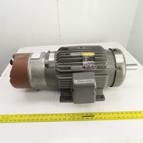Bm2334t Baldor 20hp Ac Electric Brake Motor 1760rpm 230/460v 3ph 256t Frame