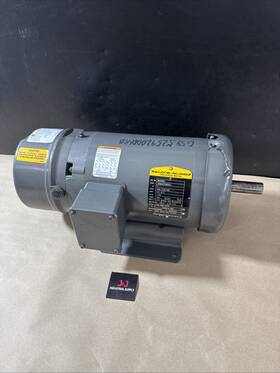 209-230 Baldor Bm3609 Electric Motor With Stearns Brake 2hp 209-230/460v Warranty