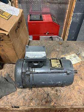 Bw865696 Baldor Bw933378 208-230/460 3ph 3/ /2 Hp 63 1725 1425 Rpm Used