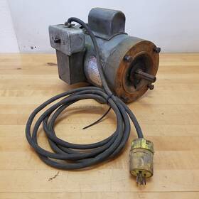 35c12-154 Baldor Cl3504 Cat. Spec. Motor 1/2 Hp 1725 Rpm 115/230v 1 Phase