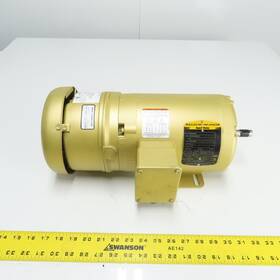 Ebm3546 Baldor 1hp Ac Electric Motor 3ph 230/460v 56 Frame With Brake Tested