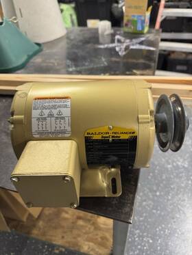 Em31111 Baldor 3/4hp 3ph Super E-motor Em31111. 230/460v. Used.great Condition. Working