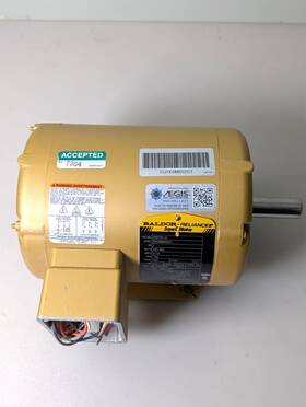 Em3116t Baldor Reliance Electric Super E Motor 1hp 230/460v 3ph 1760 Rpm 143t