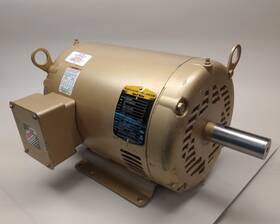 Baldor Em3309t Used Electric Motor 3ph 5hp 1160rpm 208-230/460v 37f614s521g1